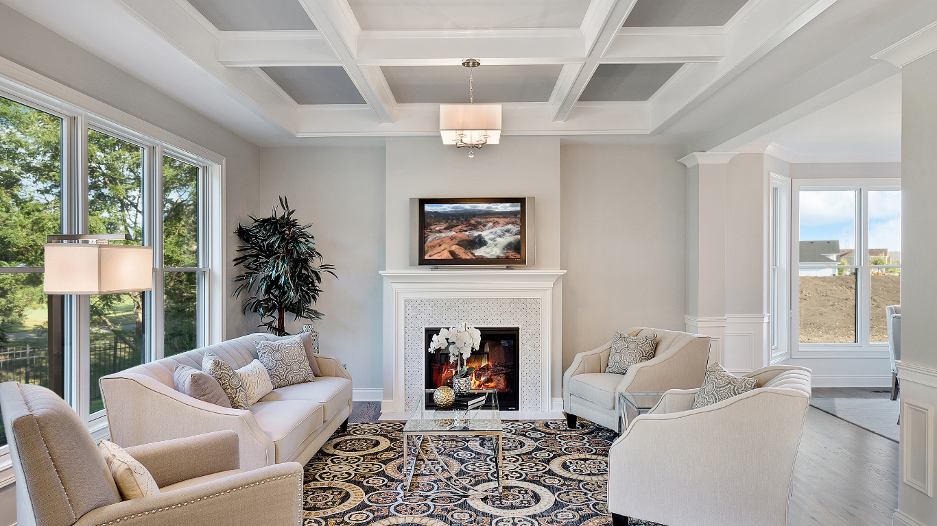 Blog Images (70) Well decorated and lit living room